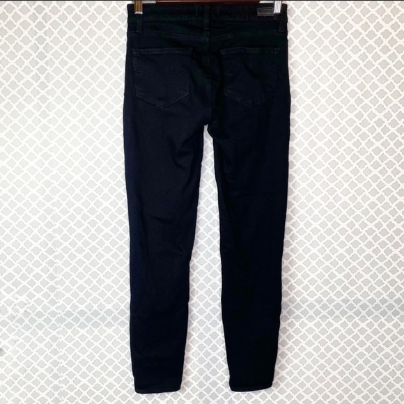 EUC Paige Dice Black Destructed Verdugo Ankle Jean - Picture 10 of 12